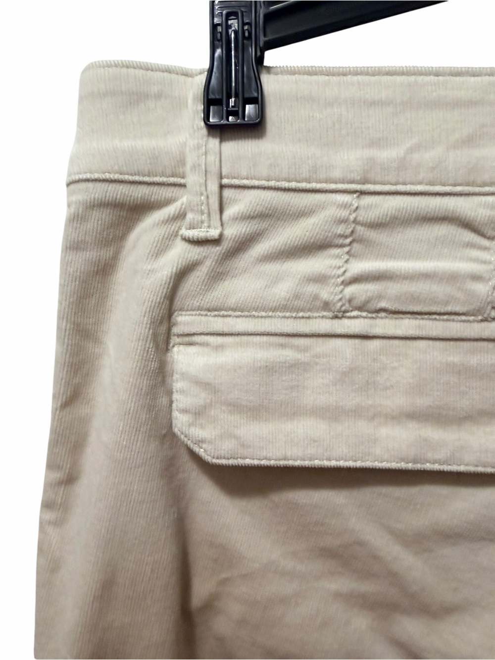 NWT size 14 Democracy Ab Solution Women's Cream Corduroy Boot cut Jeans - Picture 3 of 6